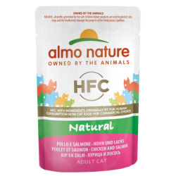 ALMO NATURE POLLO&SALMONE 55 G