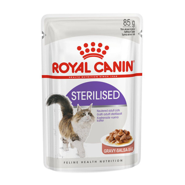 FELINE HEALTH NUTRITION WET STERILISED 12X85 G