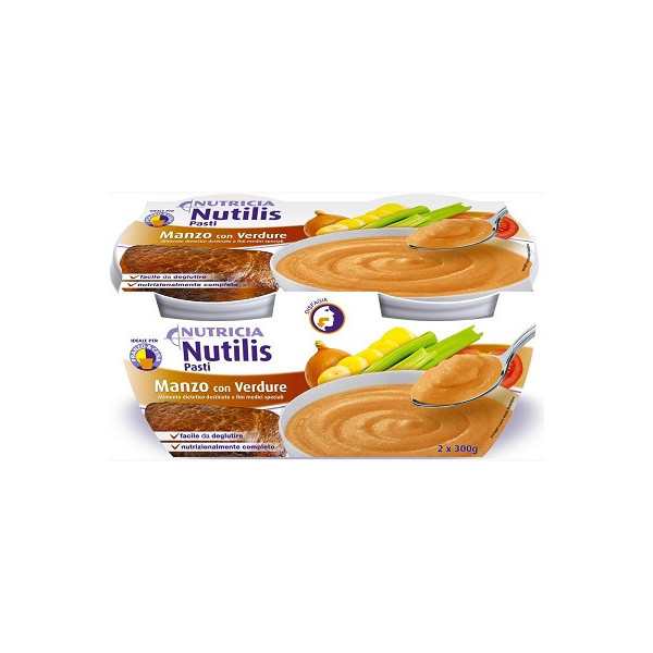 NUTILIS PASTI MANZO CON VERDURE 2 X 300 G