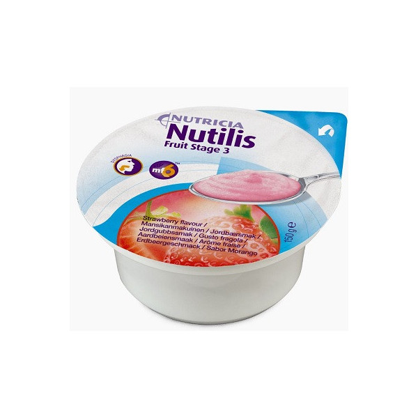 NUTILIS FRUIT STAGE 3 FRAGOLA 3 X 150 G