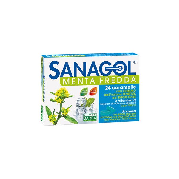 SANAGOL MENTA FREDDA 24 CARAMELLE