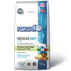 FORZA10 MEDIUM DIET CON CERVO E PATATE PER CANI DI MEDIA TAGLIA MICROCAPSULES 12 KG