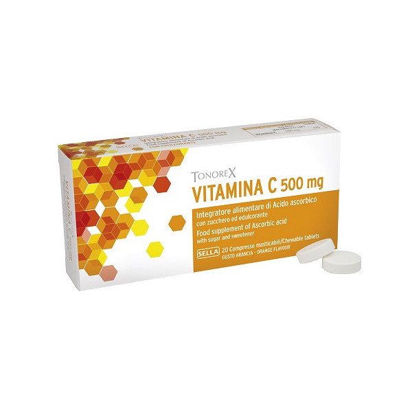 TONOREX VITAMINA C 500 MG 20 COMPRESSE