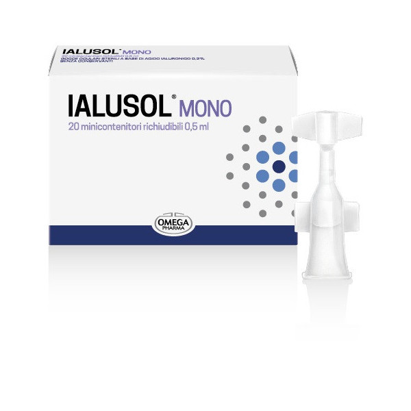 IALUSOL MONO GOCCE OCULARI 20 FLACONCINI 0,5 ML