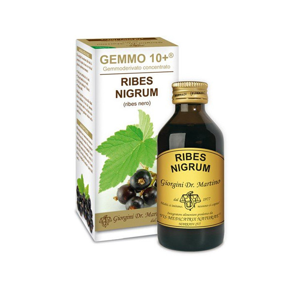 GEMMO 10+ RIBES NERO 100 ML LIQUIDO ANALCOLICO