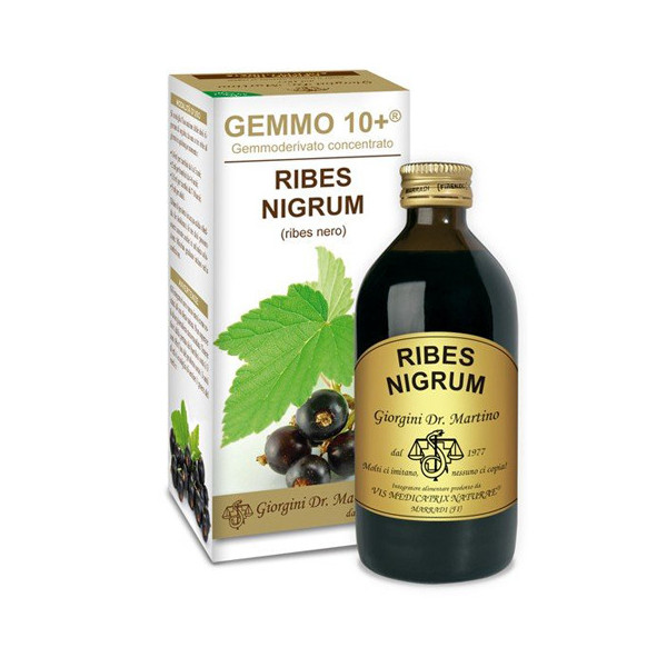GEMMO 10+ RIBES NERO 200 ML LIQUIDO ANALCOLICO