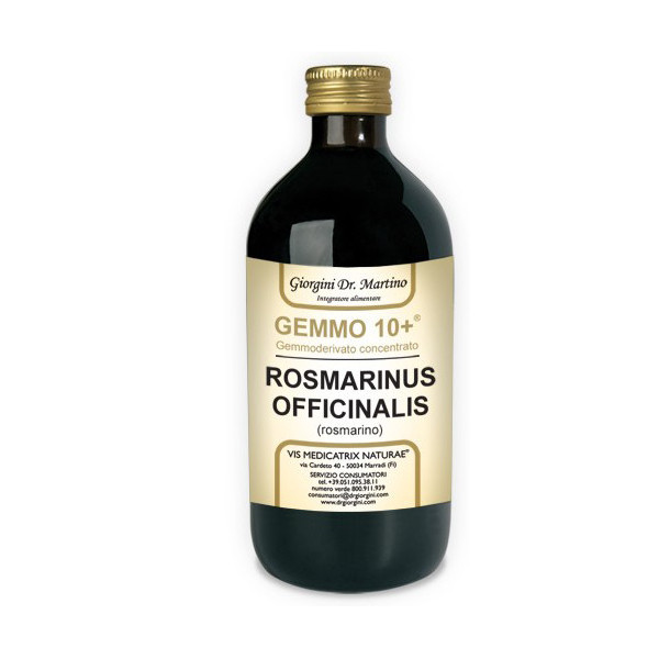 GEMMO 10+ ROSMARINO LIQUIDO ANALCOLICO 500 ML