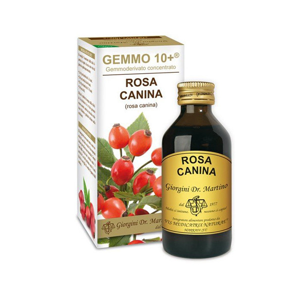 GEMMO 10+ ROSA CANINA LIQUIDO ANALCOLICO 100 ML