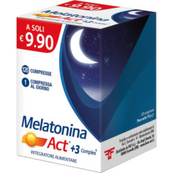 MELATONINA ACT +3 COMPLEX 120 COMPRESSE