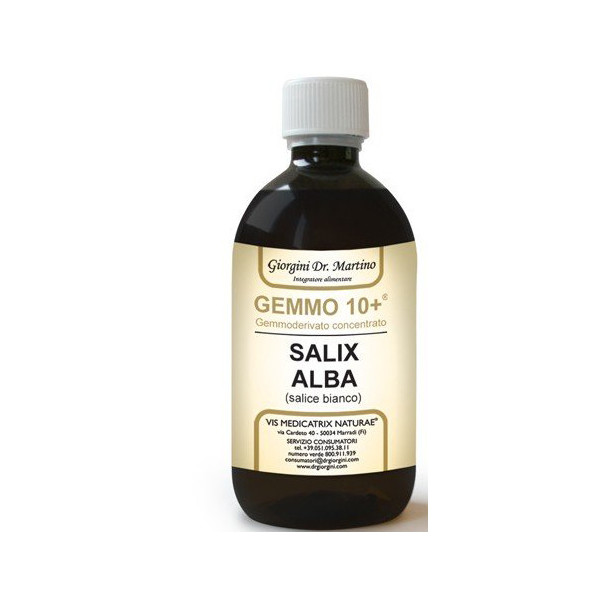 GEMMO 10+ SALICE BIANCO 500 ML LIQUIDO ANALCOLICO
