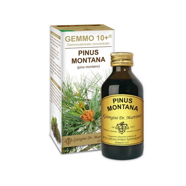 GEMMO 10+ PINO MONTANO 100 ML LIQUIDO ANALCOLICO