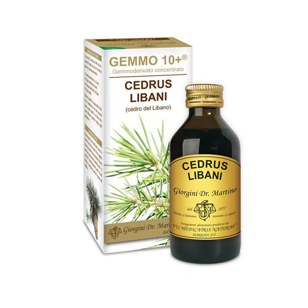 GEMMO 10+ CEDRO DEL LIBANO 100 ML LIQUIDO ANALCOLICO