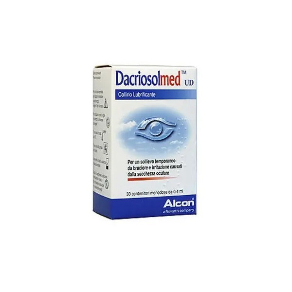 DACRIOSOLMED UD COLLIRIO LUBRIFICANTE 30 FLACONCINI MONODOSE 0,4 ML