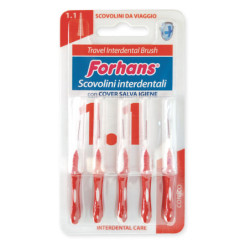 FORHANS TRAVEL INTERDENTAL BRUSH 1,1