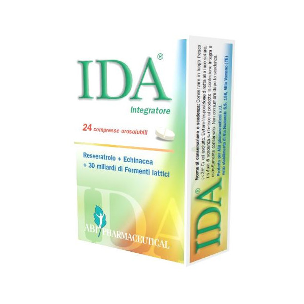 IDA 24 COMPRESSE OROSOLUBILI DIVISIBILI