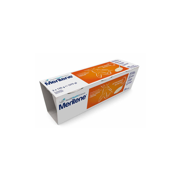 MERITENE CREMA VANIGLIA 3 VASETTI X 125 G
