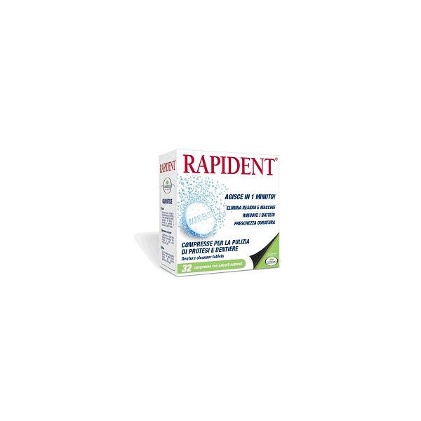 RAPIDENT COMPRESSE 32 PEZZI