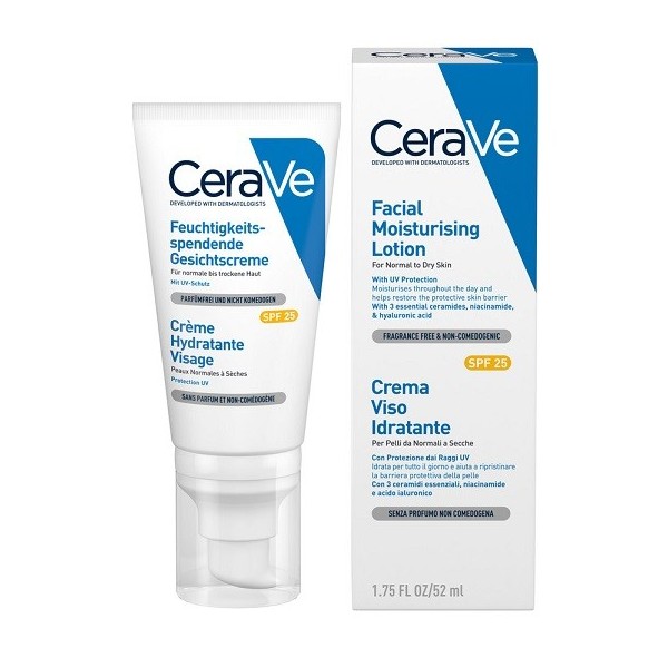 CERAVE CREMA VISO IDRATANTE SPF25 52 ML
