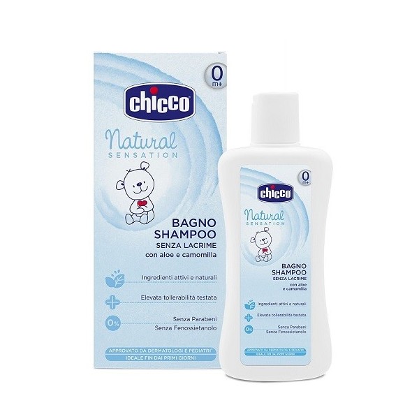 CHICCO BAGNO SHAMPOO NATURAL SENSATION 200 ML