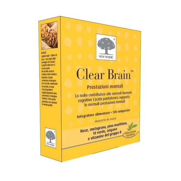 CLEAR BRAIN 120 COMPRESSE