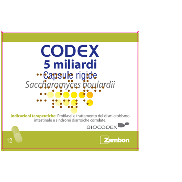 CODEX*12CPS 5MLD 250MG
