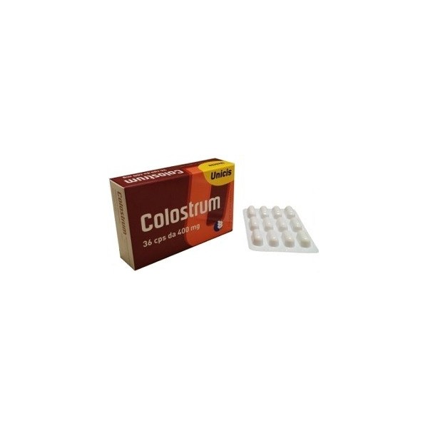 COLOSTRUM UNICIS 36 CAPSULE 400 MG