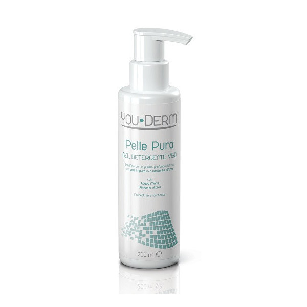 YOUDERM PELLE PURA GEL DETERGENTE VISO 200 ML