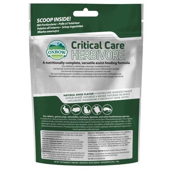 CRITICAL CARE HERBIVORE 141 G