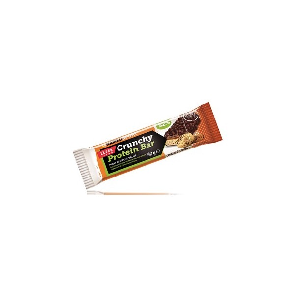 CRUNCHY PROTEINBAR COOKIES & CREAM 1 PEZZO 40 G