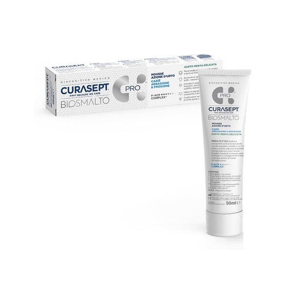 CURASEPT BIOSMALTO MOUSSE CARIE MENTA 50 ML
