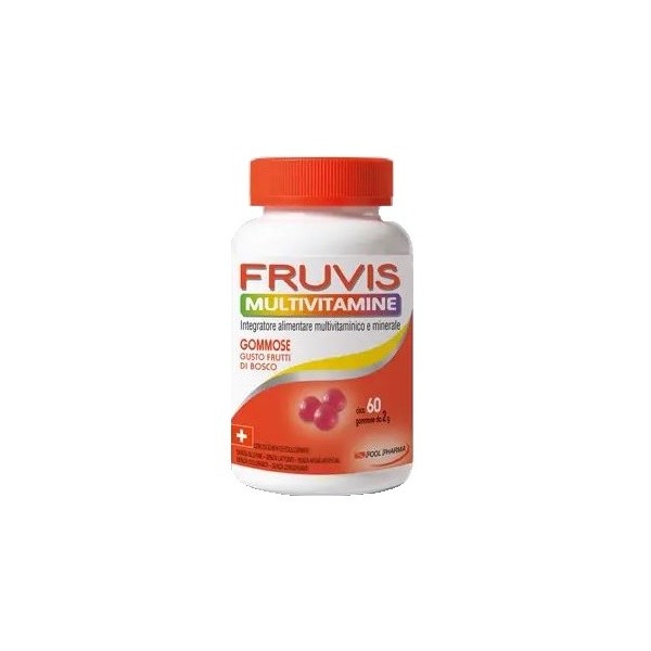 FRUVIS MULTIVITAMINE GOMMOSE 60 GELATINE DA 2 G