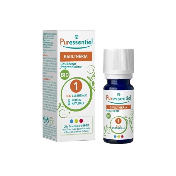 PURESSENTIEL OLIO ESSENZIALE GAULTHERIA BIO 10 ML PURESSENTIEL OLIO ESSENZIALE GAULTHERIA BIO 10 ML