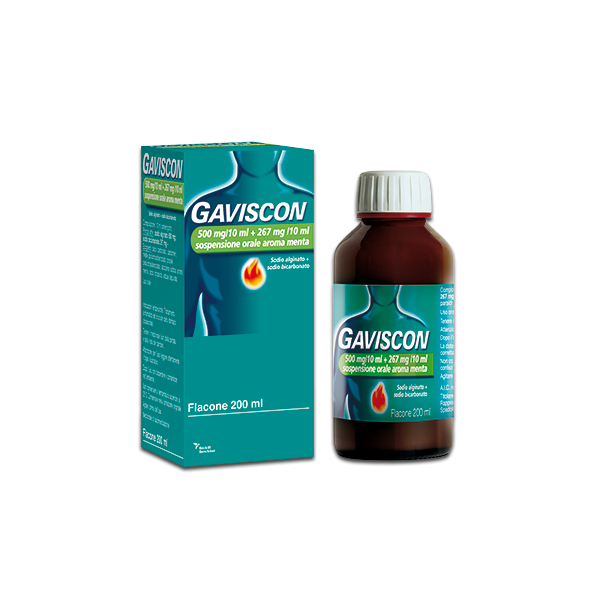 GAVISCON*OS 500+267MG/10ML MEN