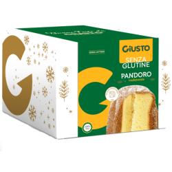 GIUSTO SENZA GLUTINE PANDORO 400 G
