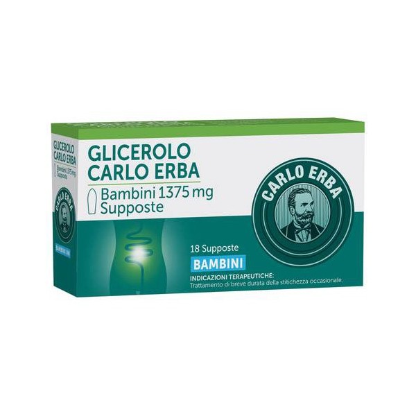 GLICEROLO*BB 18SUPP 1375MG