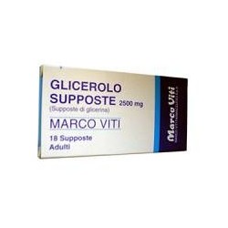 GLICEROLO MV*AD 18SUPP 2250MG