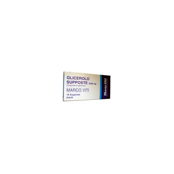 GLICEROLO MV*AD 18SUPP 2250MG
