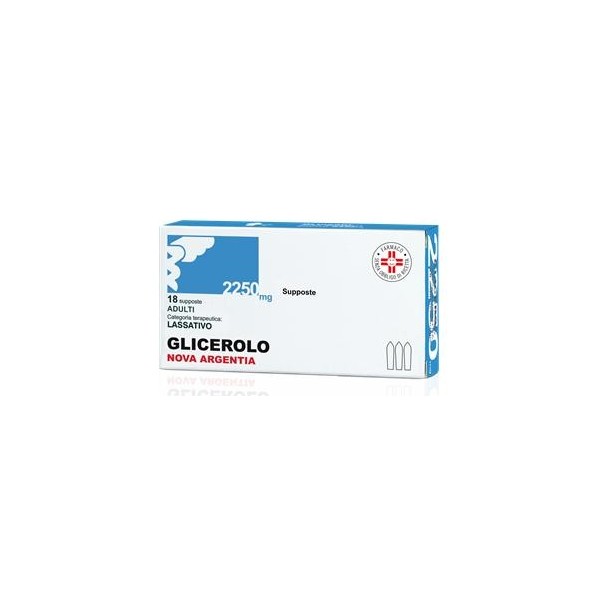 GLICEROLO*AD 18SUPP 2250MG