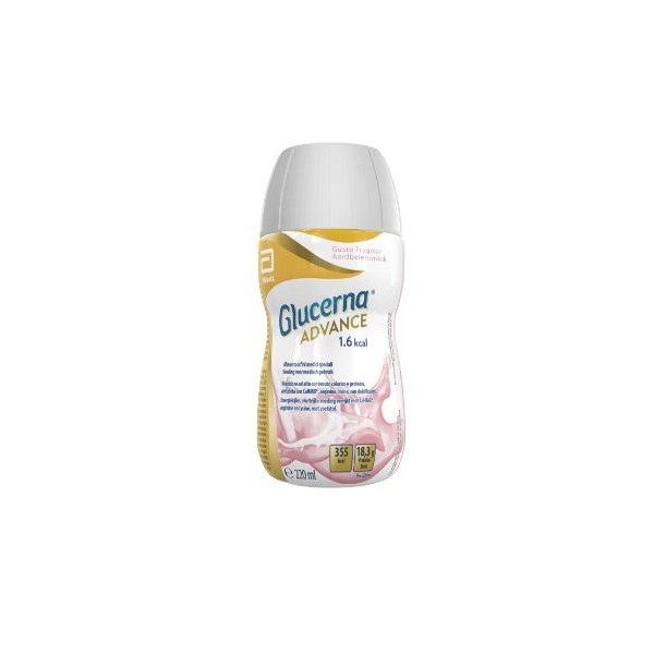 GLUCERNA ADVANCE 1,6 FRAGOLA 220 ML