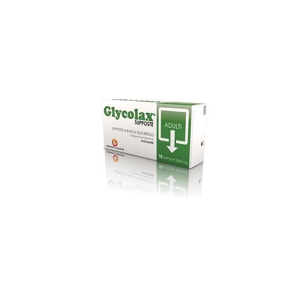 GLYCOLAX 18 SUPPOSTE GLICEROLO 2500MG