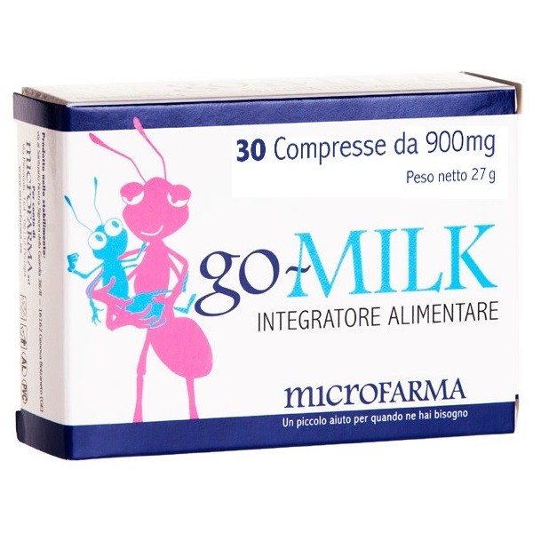 GO-MILK 30 COMPRESSE