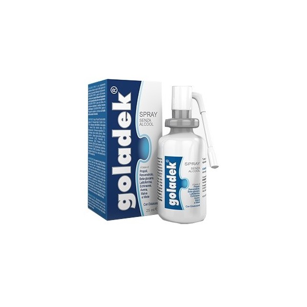 GOLADEK SPRAY NO ALCOOL 25 ML