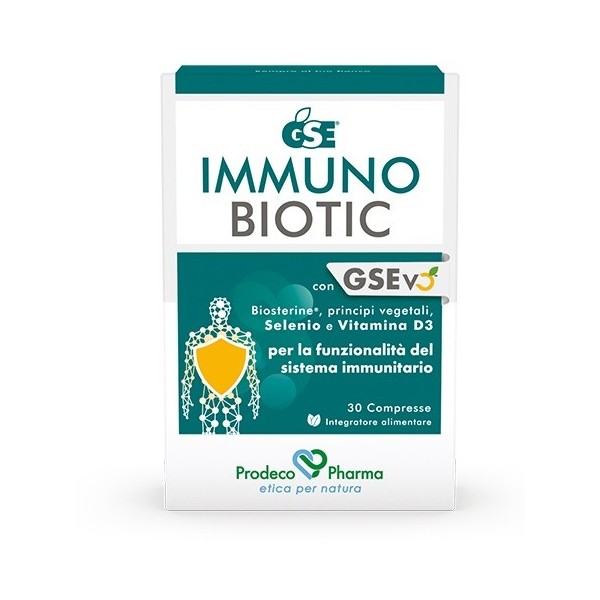 GSE IMMUNOBIOTIC 30 COMPRESSE