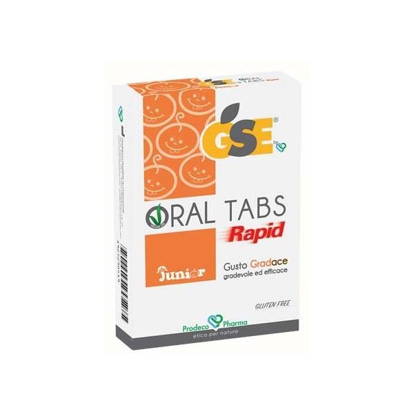 GSE ORAL TABS RAPID JUNIOR 12 COMPRESSE