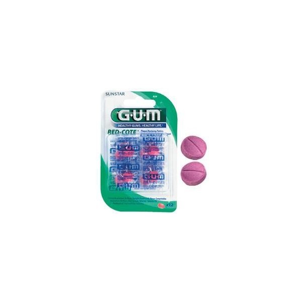 GUM RED-COTE RIV PLACCA 12 PASTIGLIE