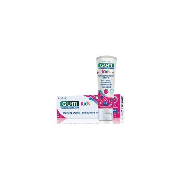 GUM KIDS DENTIFRICIO 2/6 FLUORO 500 PPM scad. 30/11/2026