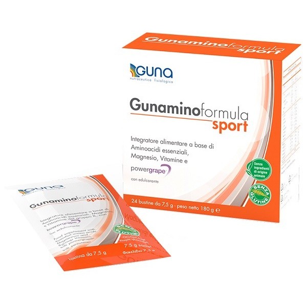 GUNAMINOFORMULA SPORT 24 BUSTE 180 G