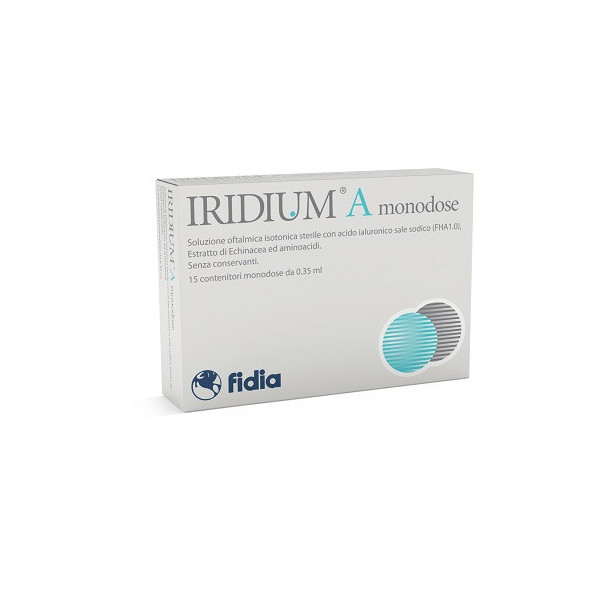 IRIDIUM A MONODOSE GOCCE OCULARI 15 FLACONCINI 0,35 ML