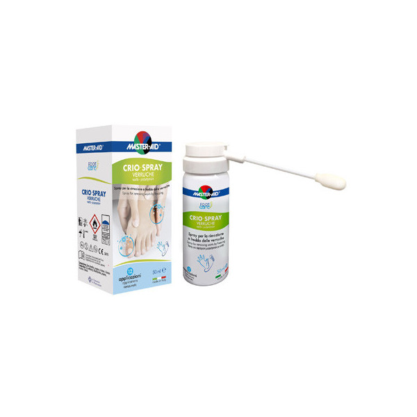 CRIO SPRAY VERRUCHE MASTER-AID FOOTCARE 50 ML E1