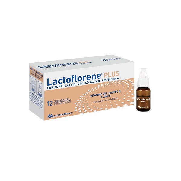 LACTOFLORENE PLUS 12 FLACONCINI 10 ML